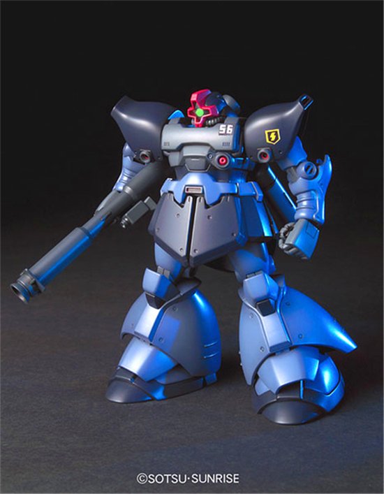 Maquette GUNDAM HGUC 1/144 Rick Dom II – Kit De Montage Noir, édition Limitée