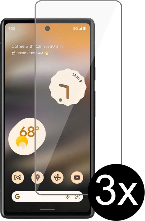 Google Pixel 6a Screenprotector Beschermglas Google Pixel 6a Screen