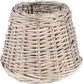 Clayre & Eef Lampenkap Ø 20x15 cm Bruin Rotan Rieten Lampenkap