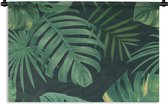 Wandkleed - Wanddoek - Jungle - Patronen - Tropische planten - Jongens - Meisjes - Kinderen - 150x100 cm - Wandtapijt