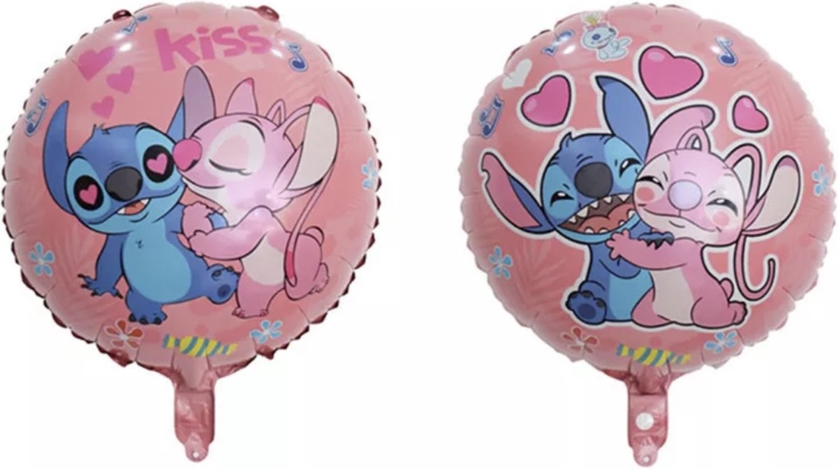 36PCS Lilo et Stitch Ballons, Stitch Joyeux Anniversaire Ballons Feuille  D'aluminium Lettres Bannière Ballons Décoration, Fournitures De Fête  D'anniversaire Pour Enfants - - 