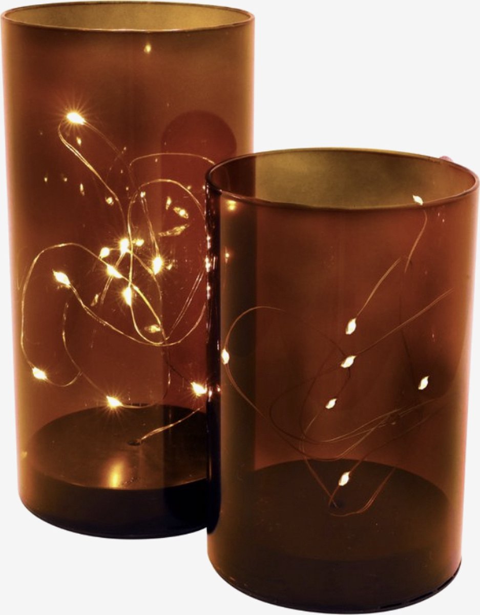 AYD-Home - Glazen Led Lampen - Led verlichting - Glas - Binnenshuis - Kerst  | bol
