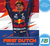 F4B Max Verstappen Champion du Monde Peinture de diamants 30x40cm | Pierres carrées | Formule 1 | Voiture | Red Bull Racing | Enfants | Forfait Adultes et Enfants