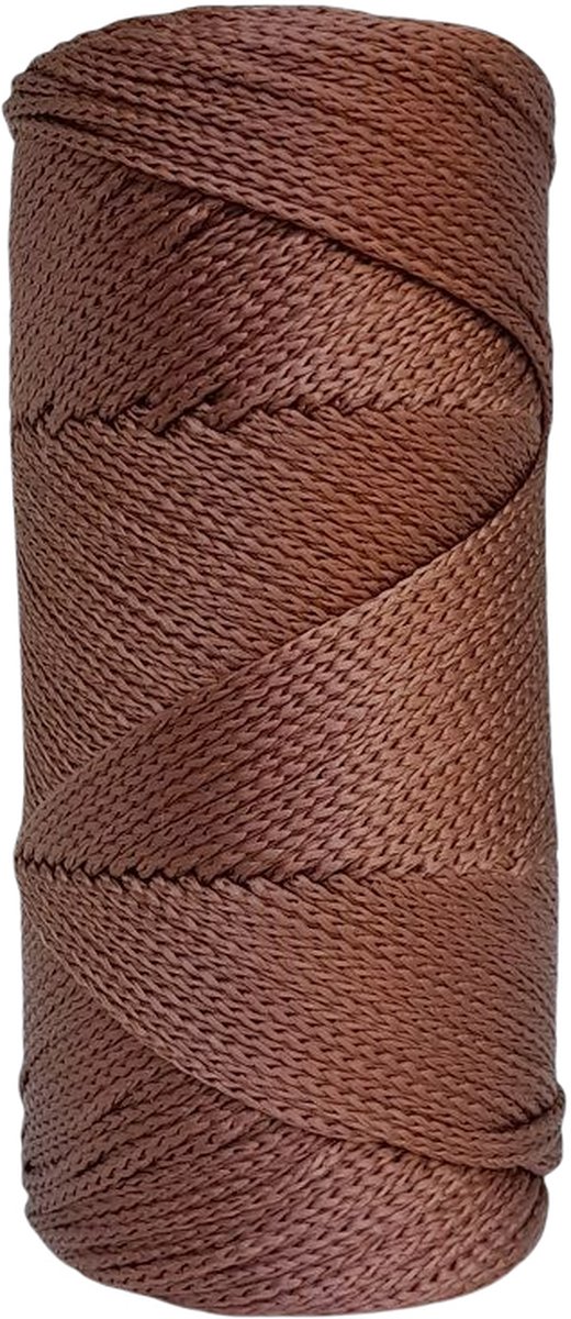 Cafuné Polypropyleen 1.5mm macramé koord-Indigo- PP3 - Haken - Macrame
