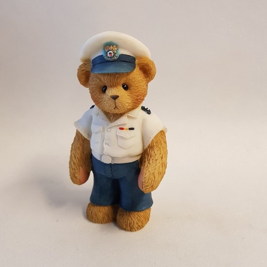 Cherished Teddies - 742961 - Teddies Dessed As Coast Guard Figurine