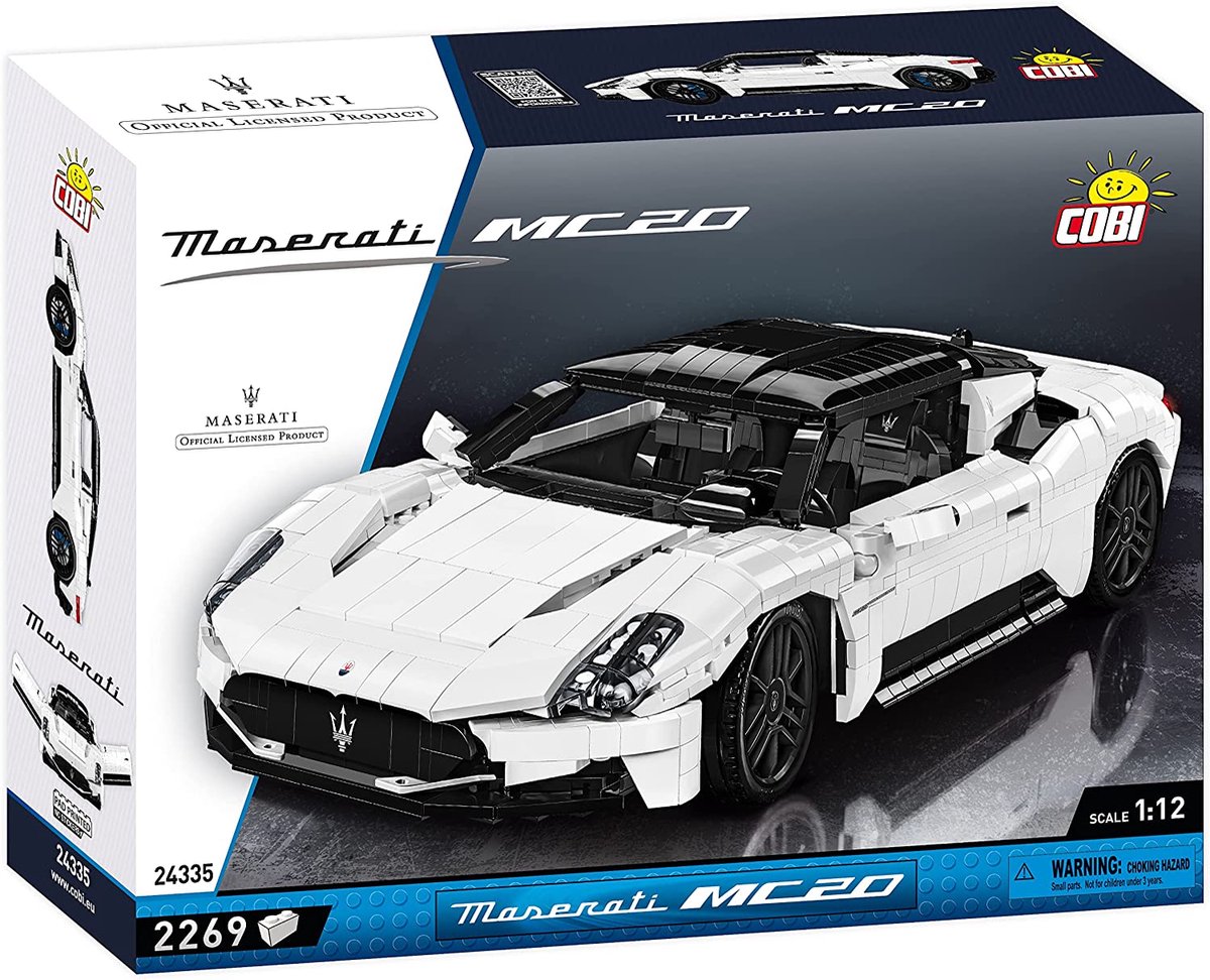 Cobi Maserati MC20 - Bouwset voor 3+ jaar - 24335