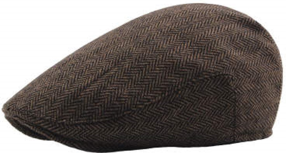 FEINION 2 Pack Mannen Katoen Newsboy Cap Soft Fit Cabbie Hat