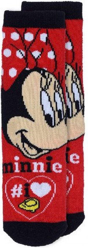 Minnie Mouse - Anti slip Badstof sokken - maat 27-30