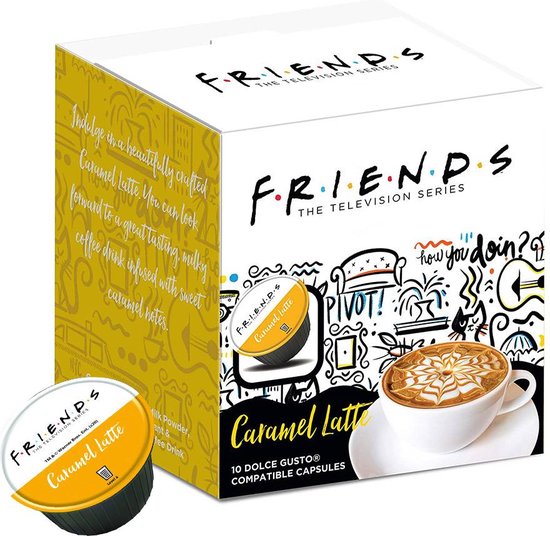 Friends Dolce Gusto Caramel Latte 10 capsules