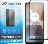 Mobigear Screenprotector geschikt voor Motorola Moto G32 Glazen | Mobigear Premium Screenprotector - Case Friendly - Zwart