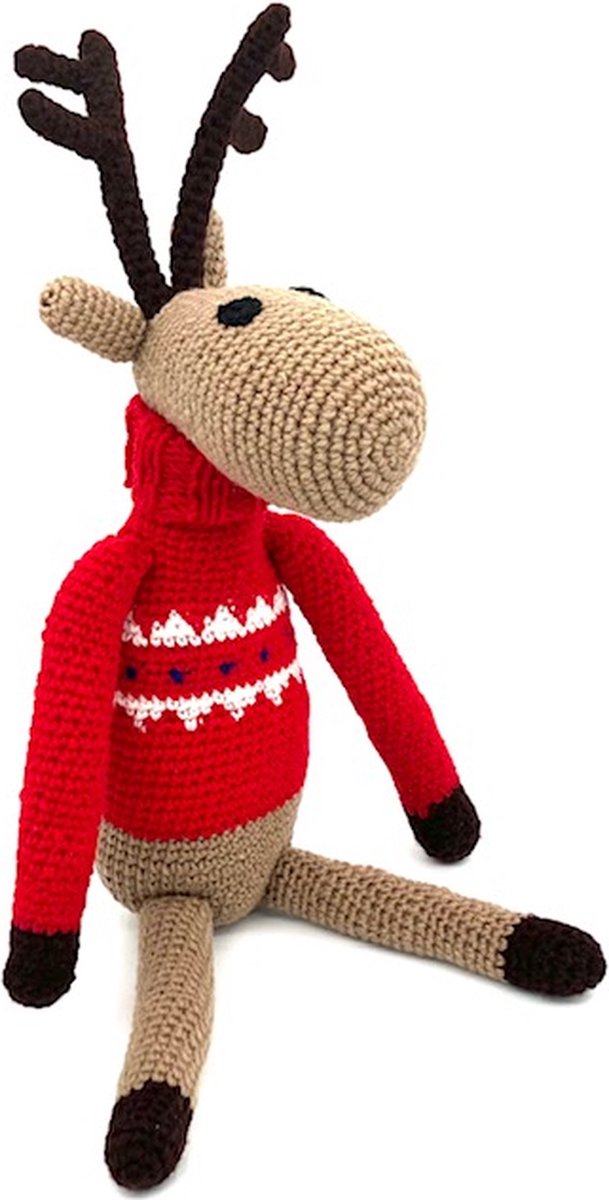 Rendier onesie heren – Zachte kerst onesie voor mannen