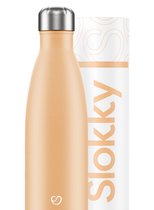 Slokky - Pastel Orange Thermosfles & Drinkfles - 500ml