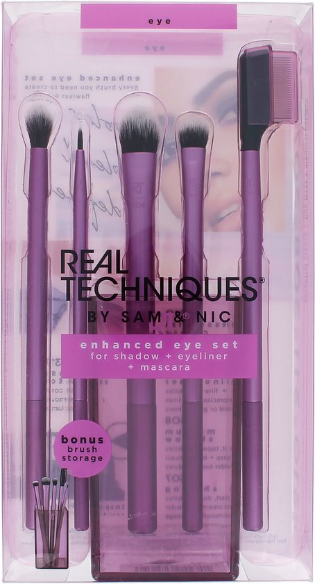 Real Techniques Enhanced Eye Set - Make-up kwastenset - Real Techniques