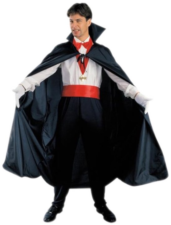 Black cape with hood | Gothicana by EMP Cape