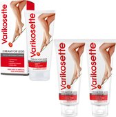 Varikosette - crème voor de benen - zware benen - vermoeide benen - spataderen - doorbloeding - etalagebenen - 2+1