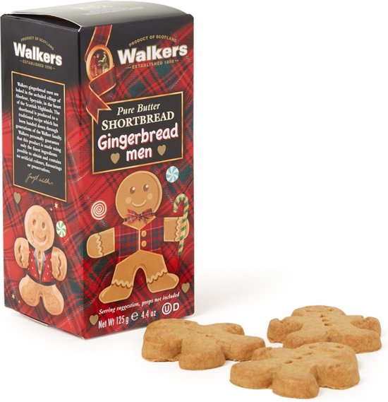 Walkers Gingerbread Man koekjes 3 pakken