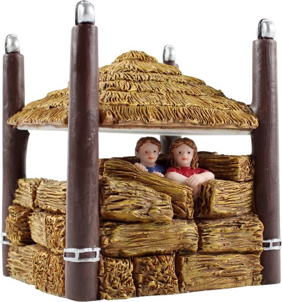 Dickensville Hooiberg 10 X 12 Cm Bruin