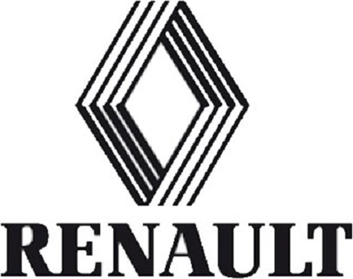 badlaken met Renault logo - wit - Renault