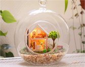 Miniatuurhuisje - bouwpakket - Miniature huisje in glazen bol - Pandora Magic Garden
