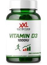 XXL Nutrition - Vitamin D3 - 250 tabs