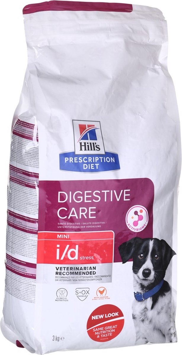 Hill's Prescription Diet I/D Stress Mini Digestive Care hondenvoer met kip 3 kg