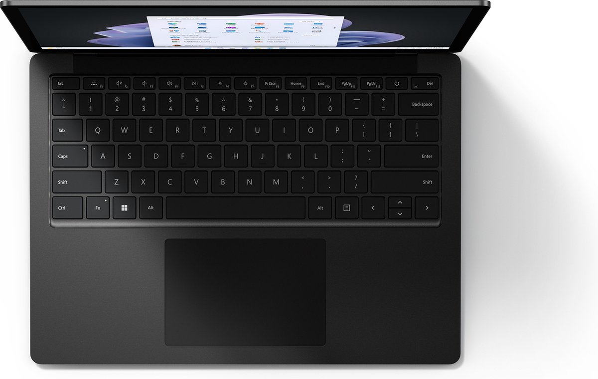 Microsoft Surface Laptop 5 -Notebook - Touchscreen - i5/8GB/512GB Zwart - 13,5 inch — afbeelding 6