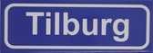 Koelkast magneet plaatsnaambord Tilburg.