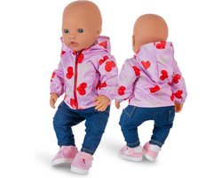 foto van Isa's Friends® - Poppenkleding - Kleertjes geschikt voor o.a. BABY born - 43 cm - Jasje met broek