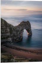 WallClassics - PVC Schuimplaat - Durdle Door - 50x75 cm Foto op PVC Schuimplaat (Met Ophangsysteem)