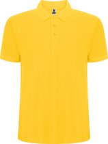 Polo unisexe homme jaune manches courtes marque Pegaso Roly taille 4XL