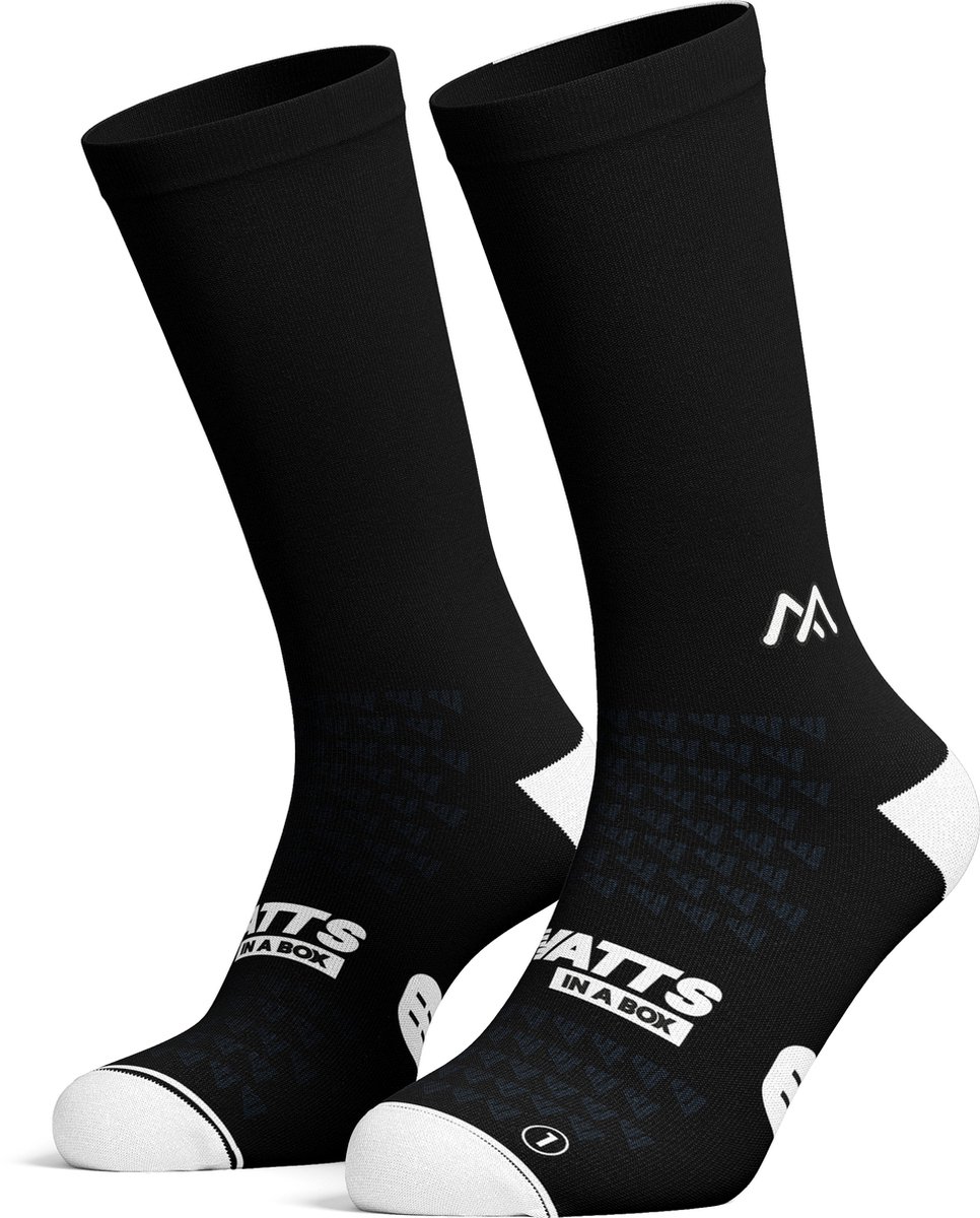 Watts in a box fietssokken - King of the Mountain - All-season - Maat L/XL (43-47)