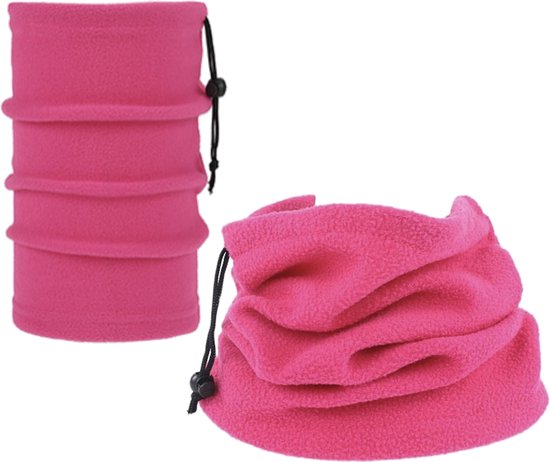 bandana roze | op vele manieren te gebruiken | fleeche | zacht |