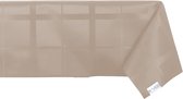 Raved Tafelzeil Vierkant Uitwasbaar  140 cm x  250 cm - Taupe - Waterafstotend