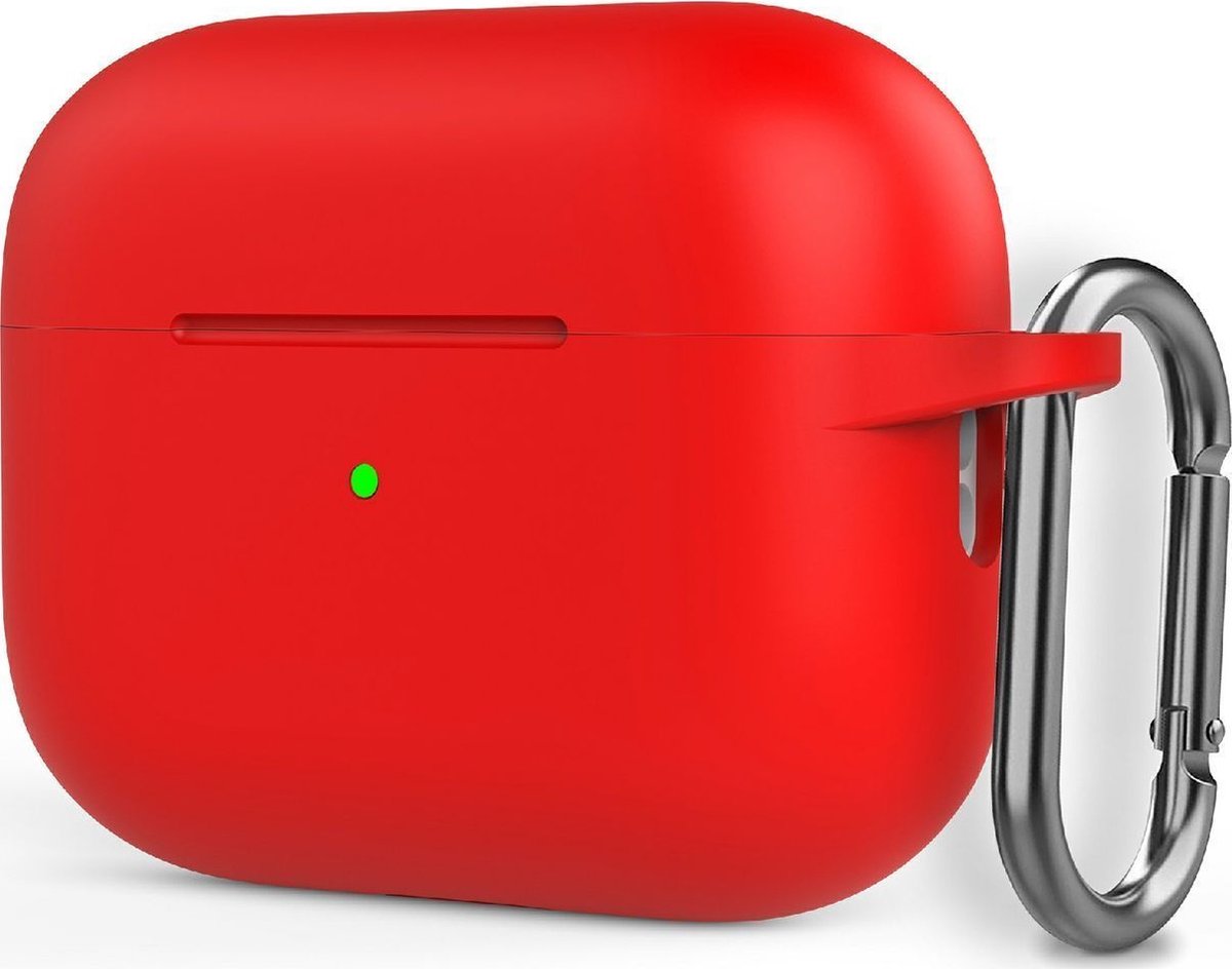 Mobigear Color Siliconen Hoesje voor Apple AirPods Pro 2 - Rood