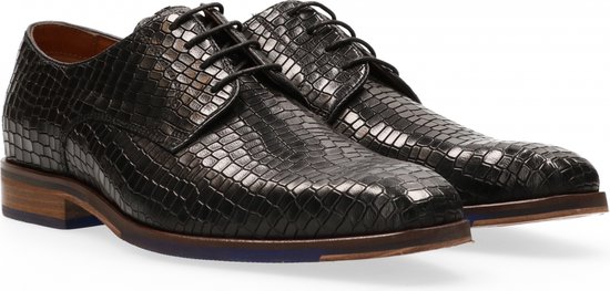Australian Footwear - Chaussure à lacets Veekay Zwart - Noir - 44