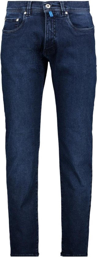 SINGLES DAY! Pierre Cardin - Jeans Lyon Tapered Future Flex Blauw Raw - Heren - Maat W 35 - L 34 - Modern-fit
