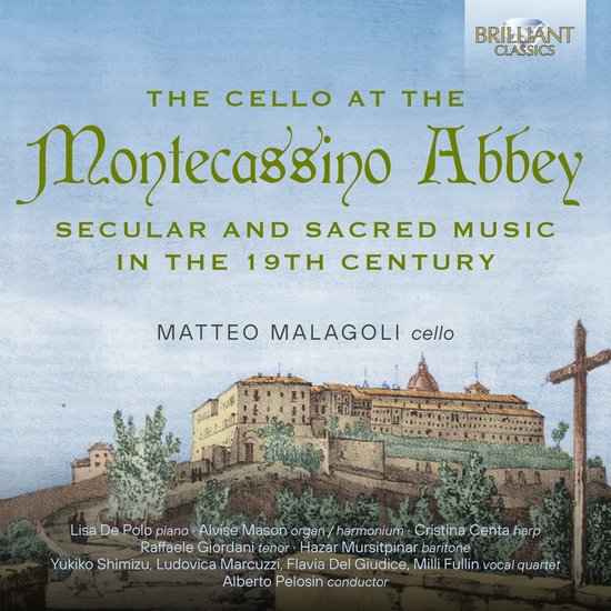 Matteo Malagoli - The Cello At The Montecassino Abbey (2 CD)