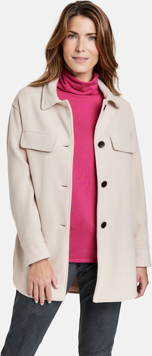 GERRY WEBER Dames Oversized blazer Cappuccino-46