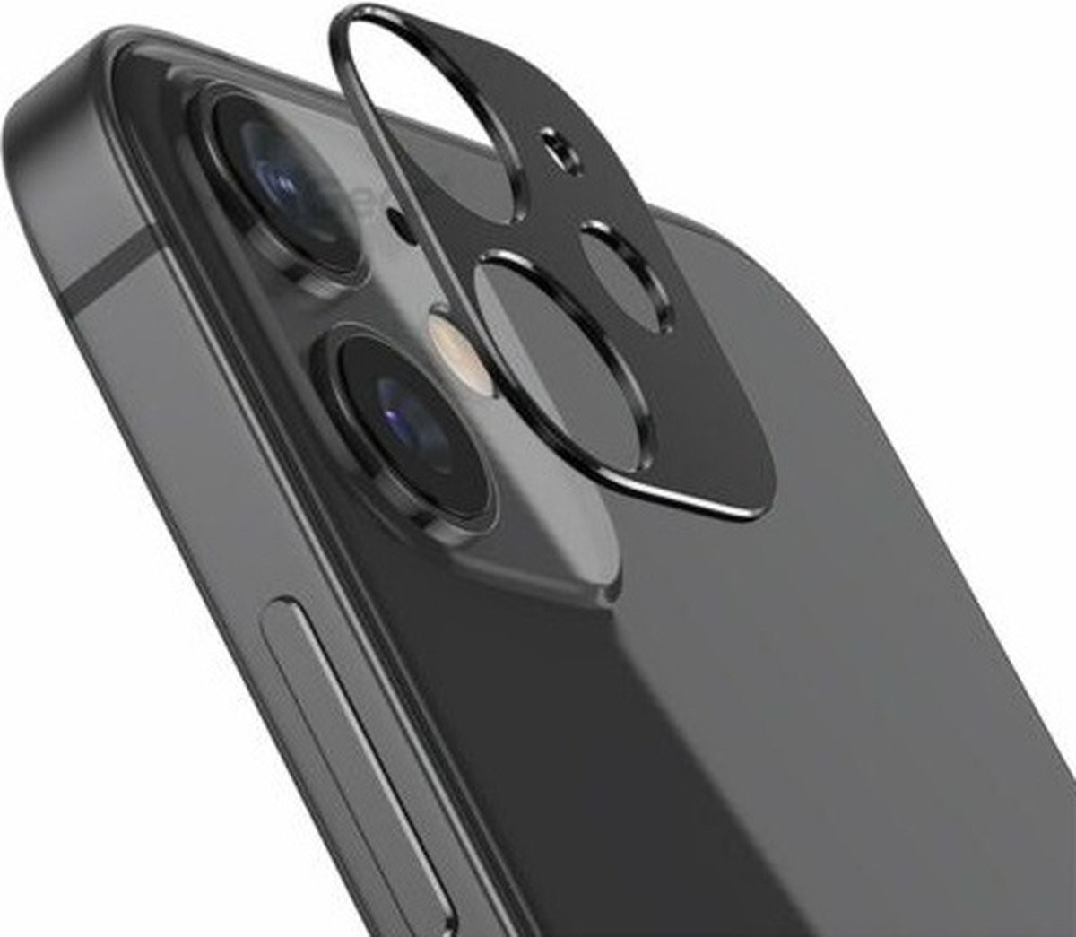 Camera Lens Glass Protector Geschikt voor: Apple iPhone 13 Mni - Zwart