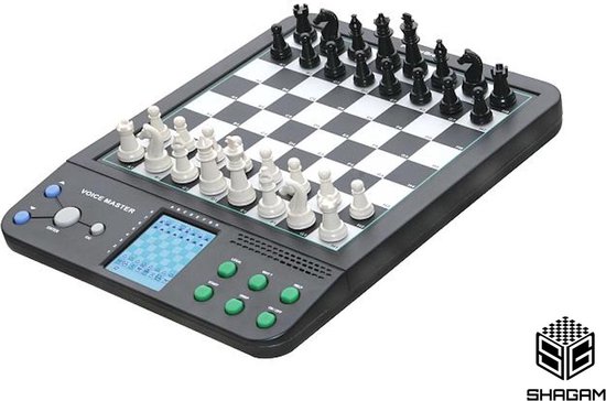 Afbeelding van het spel Elektronisch Schaakbord - Met Magnetische Schaakstukken - Schaakcomputer - 8 in 1 Computer - Schaakset - Schaakspel - Schaakles - Dammen - 4 op een rij - Reversi