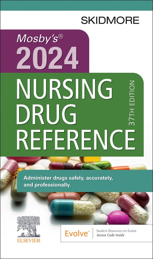 Skidmore Nursing Drug Reference - Mosby's 2024 Nursing Drug  ... - cover