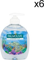 Palmolive Hygiene Plus Pompe à savon antibactérien pour les mains - Aquarium - 6 x 300 ml - Value Pack