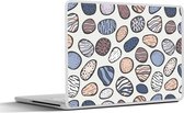 Laptop sticker - 11.6 inch - Stenen - Patronen - Zen - 30x21cm - Laptopstickers - Laptop skin - Cover