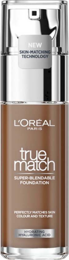 L’Oréal Paris - True Match Foundation - 9N  - Natuurlijk Dekkende Foundation met Hyaluronzuur en SPF 16 - 30 ml