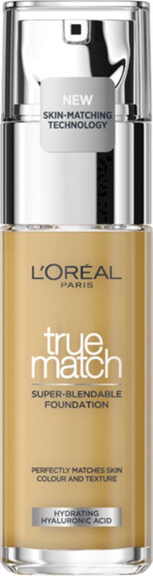 L’Oréal Paris - True Match Foundation - 6.5N - Natuurlijk Dekkende Foundation met Hyaluronzuur en SPF 16 - 30 ml