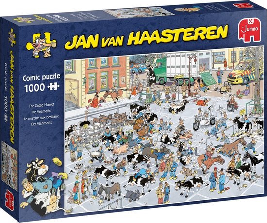 Jan van Haasteren De Veemarkt puzzel - 1000 stukjes