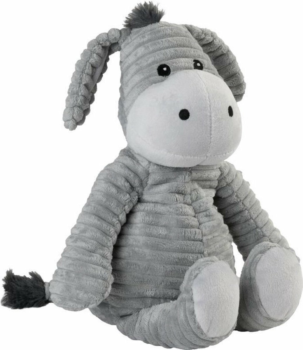 Goedkoopste Warmies Warmteknuffel Ezel Ribstof 21 cm