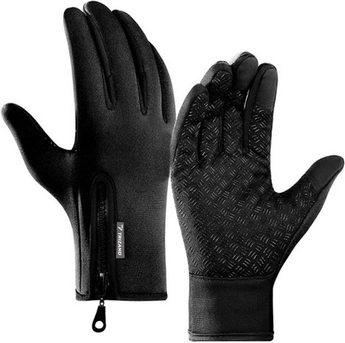 Handschoenen - Touch Tip - met Rits- maat XL