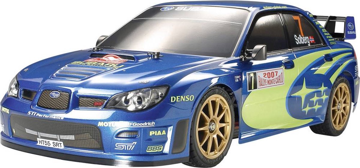 Tamiya 51289 1:10 Body Subaru Impreza WRC 2007 187 mm Ongeverfd niet gesneden