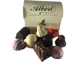 Chocolade - Bonbons - 500 gram - Lint met tekst "Je bent een Kanjer" - In cadeauverpakking met gekleurd lint